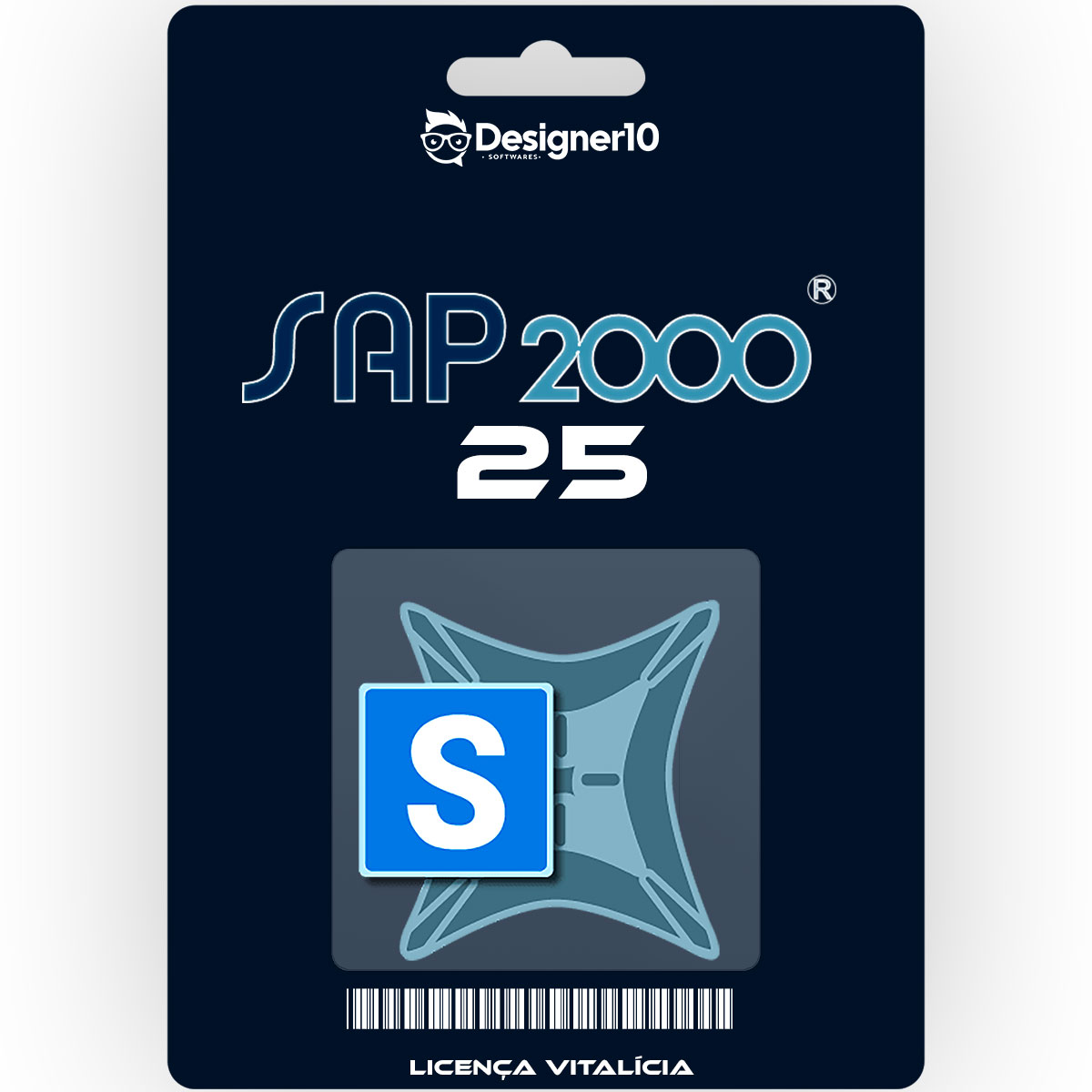CSI-SAP2000-Ultimate-25 CSI SAP2000 Ultimate 25 (2024) - Licença Vitalícia - Imagem 1